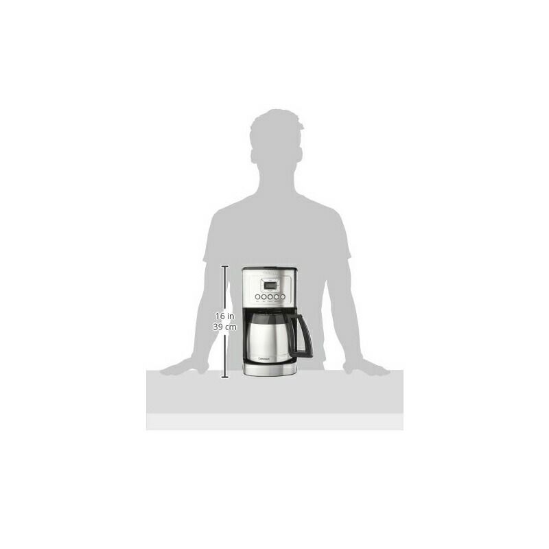 コーヒーメーカークイジナートステンレスカラフェ12カップCuisinartDCC-3400StainlessSteelThermalCoffeemaker,12CupCarafe家電