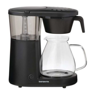 コーヒーメーカーガラスカラフェ８カップワンタッチブラックボナビータBonavitaBV1901PWMetropolitanOne-TouchCoffeeBrewer家電