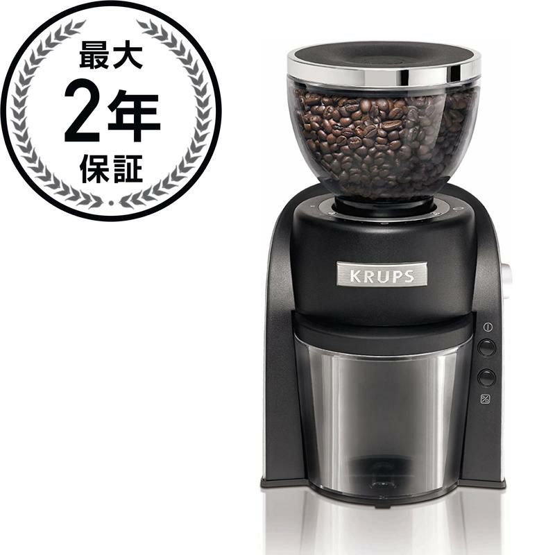 【送料無料】クラップスGX600050コーヒーグラインダー豆挽きKrupsGX600050ConicalBurrCoffeeGrinderwithGrindSizeandCupSelection,Black【smtb-k】【kb】【RCP1209mara】【2sp_120914_yellow】