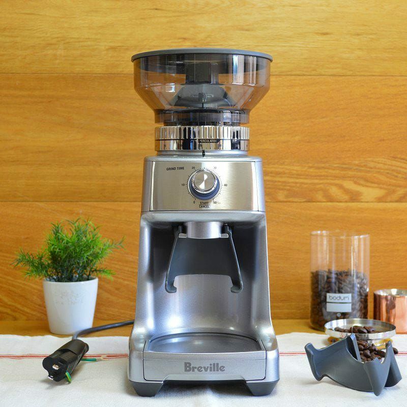 ブレビル電動ミル豆挽きグラインダーBrevilleBCG600SILTheDoseControlProCoffeeBeanGrinder,Silver