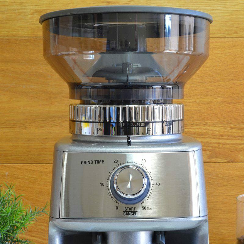 ブレビル電動ミル豆挽きグラインダーBrevilleBCG600SILTheDoseControlProCoffeeBeanGrinder,Silver