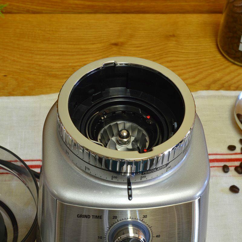 ブレビル電動ミル豆挽きグラインダーBrevilleBCG600SILTheDoseControlProCoffeeBeanGrinder,Silver