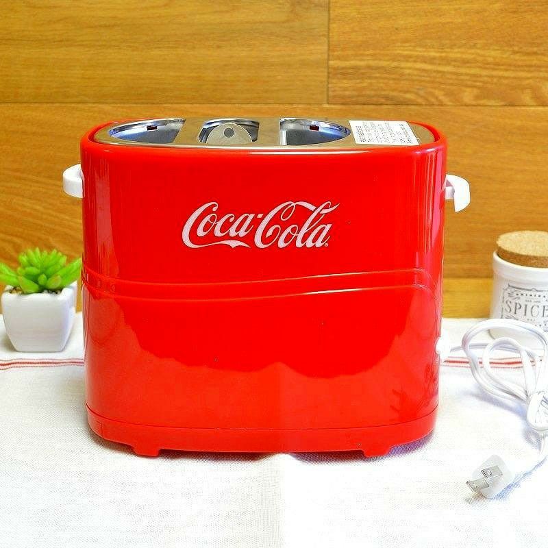 ホットドッグトースター コカ・コーラ ノスタルジア ポップアップ Nostalgia Electrics Coca Cola Series  HDT600COKE Pop-Up Hot Dog Toaster 家電 | アルファエスパス