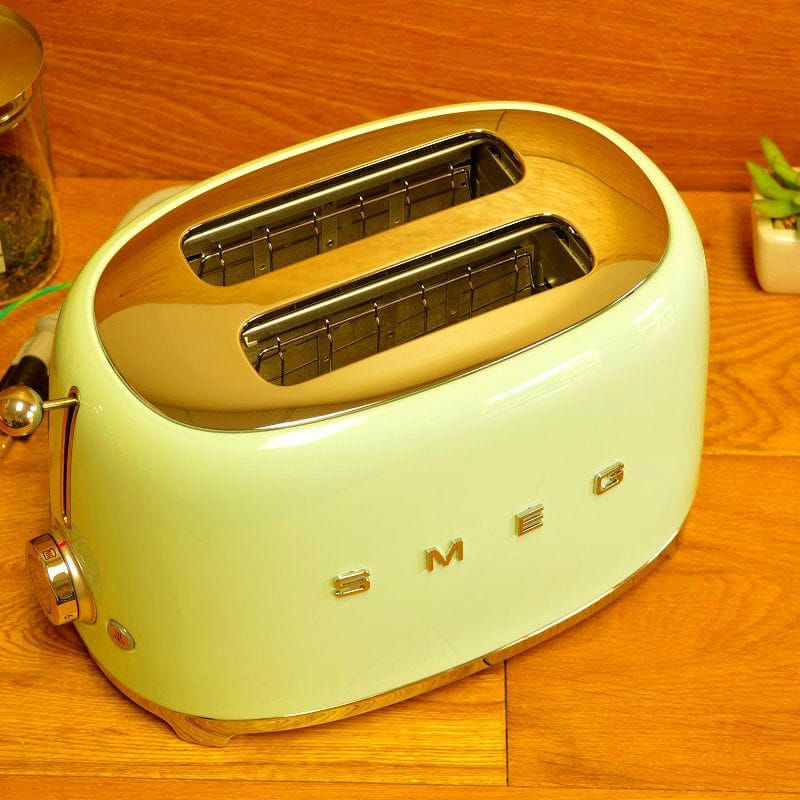 【30日間返金保証】【送料無料】スメッグトースター12枚焼きSMEGToaster-2Slice