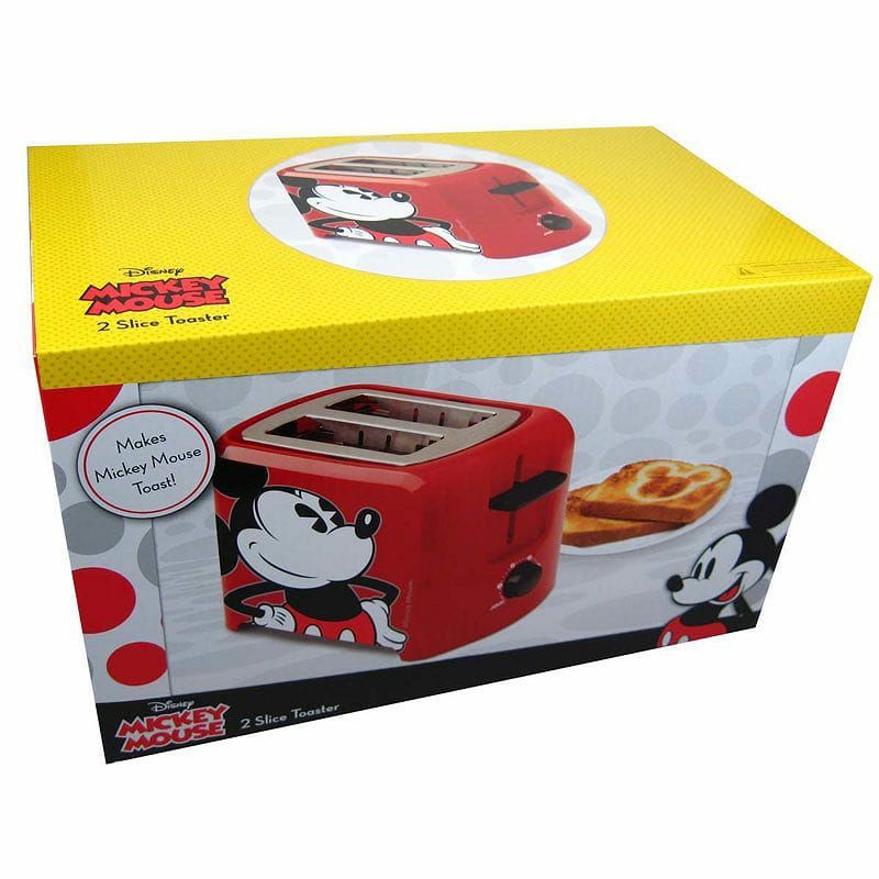 【30日間返金保証】【送料無料】ディズニークラシックミッキーマウス2枚焼きトースターDisneyClassicMickeyMouseToaster