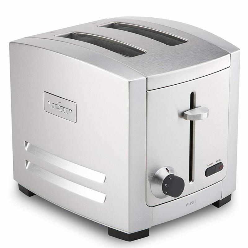 オールクラッド ステンレス トースター 2枚焼 焼き色調節 ベーグル AllClad 1500578130 TJ802D 2Slot