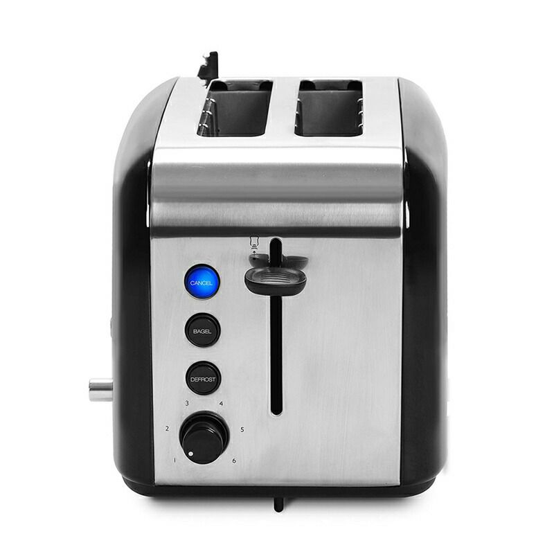 ラジオ付ポップアップトースター2枚焼ステンレスElitePlatinumERT-6067Maxi-Matic2-SliceMulti-FunctionRadioToaster,Silver(StainlessSteel)家電