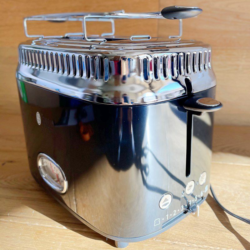 ポップアップトースターラッセルホブス2枚焼レトロアンティークかわいいRussellHobbsTR9150CRRRetroStyleToaster2-Slice家電