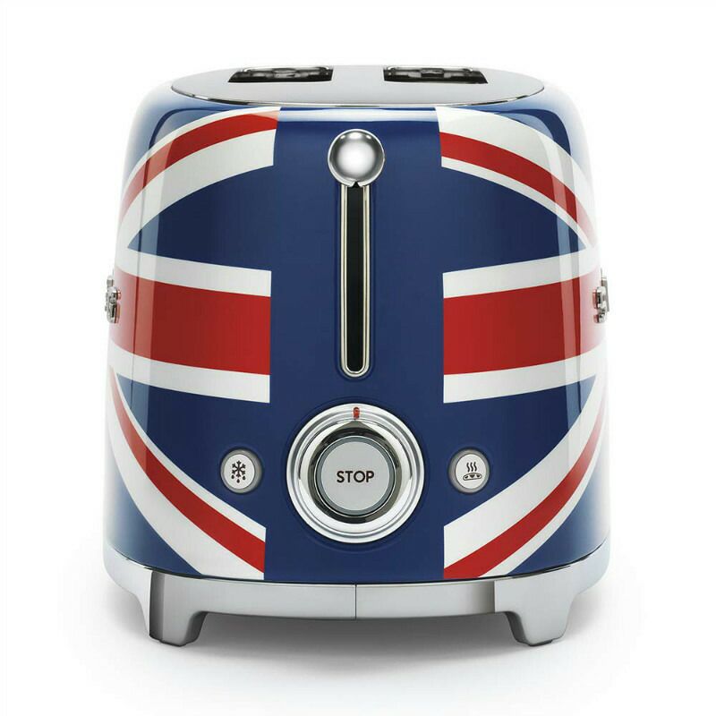 トースター 2枚焼 スメッグ ユニオンジャック イギリス Smeg 2-Slice