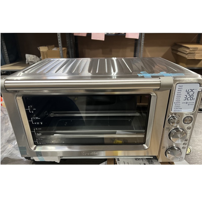 ブレビルマルチオーブンコンベクションスロークッカーノンフライ食品乾燥BrevilleSmartOvenAirBOV900BSS家電