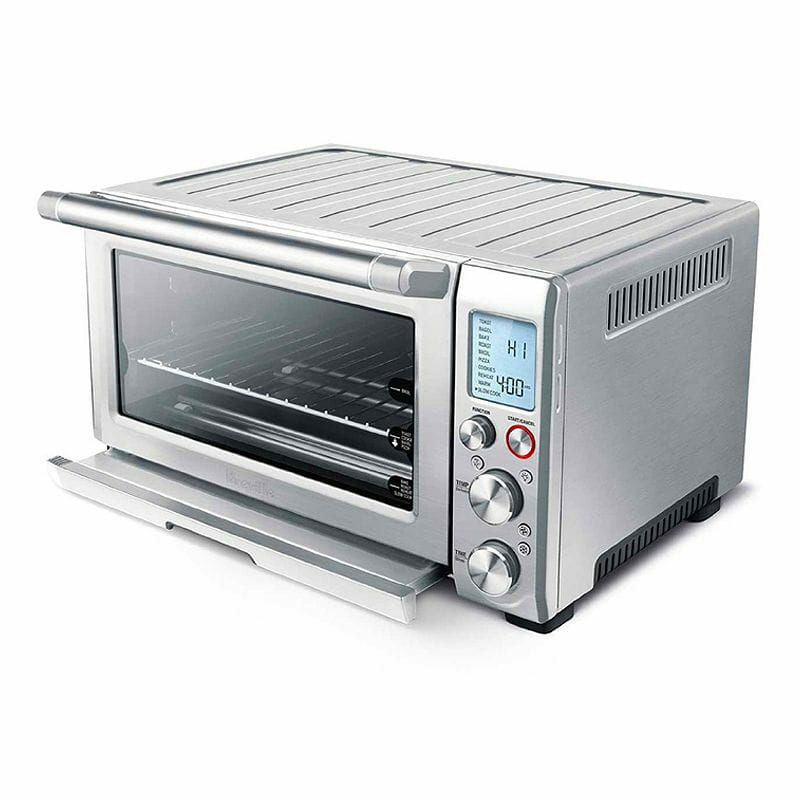 ブレビルスマートコンベクショントースターオーブンBrevilleBOV845BSSSmartOvenProConvectionToasterOvenwithElementIQ,1800W