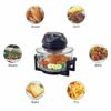 ハロゲンコンベクションガラスオーブンExcelvan12Quart1200WHalogenTabletopCountertopConvectionCookingToasterOven,MattBlack