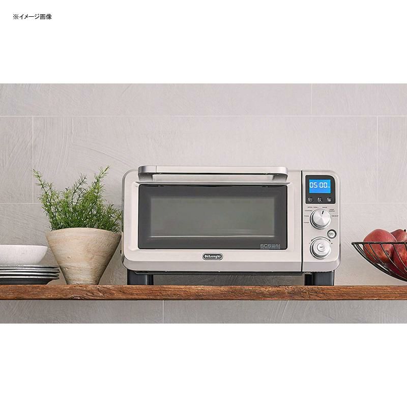 オーブンコンベクションコンパクトメニュー9種ステンレス専用アプリデロンギDe'LonghiEO141150MLivenzaCompact1800WCountertopConvectionToasterOven,9PresetsRoast,Broil,Bake,EasytoUse,14L(.5cuft),StainlessSteel家電