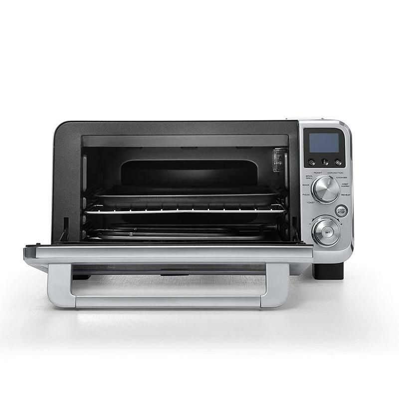 オーブンコンベクションコンパクトメニュー9種ステンレス専用アプリデロンギDe'LonghiEO141150MLivenzaCompact1800WCountertopConvectionToasterOven,9PresetsRoast,Broil,Bake,EasytoUse,14L(.5cuft),StainlessSteel家電