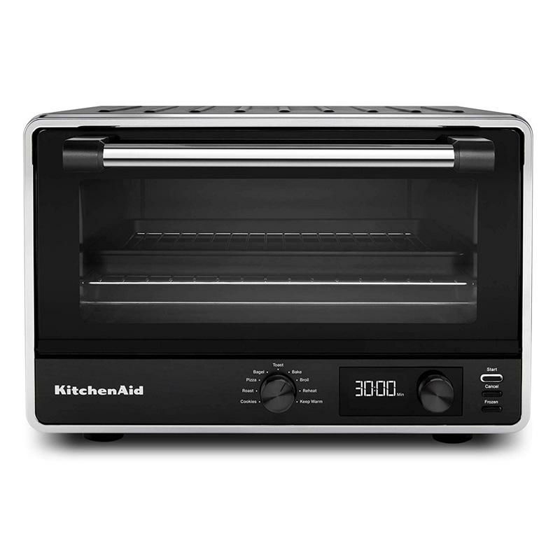 オーブントースター デジタルタイマー メニュー9種 ブラック キッチンエイド KitchenAid KCO211BM Digital  Countertop Toaster Oven, Black Matte 家電 | アルファエスパス