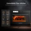 コンベクションスチームオーブンF.BLUMLEINSteamConvectionOvenCountertop34QtJU-3200