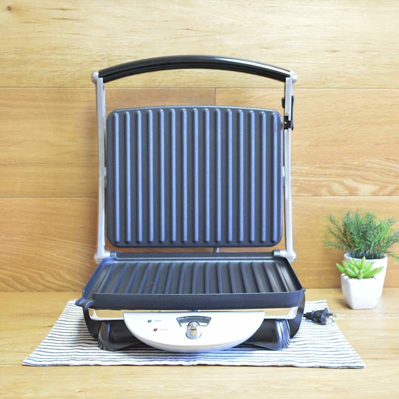 デロンギレトログリル&パニーニメーカーDeLonghiCGH800RetroPaniniGrillグリルメーカーホットプレートサンドメーカーお肉料理などに