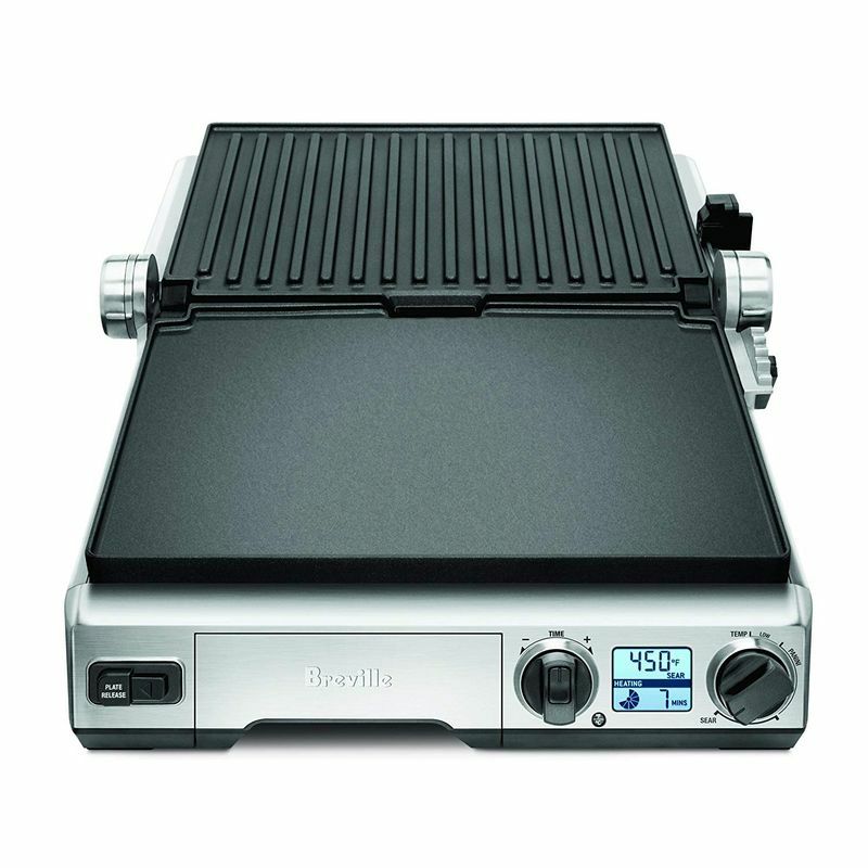 ブレビルスマートグリルホットプレートパニーニグリル180度開くタイプBrevilleBGR820XLSmartGrill家電