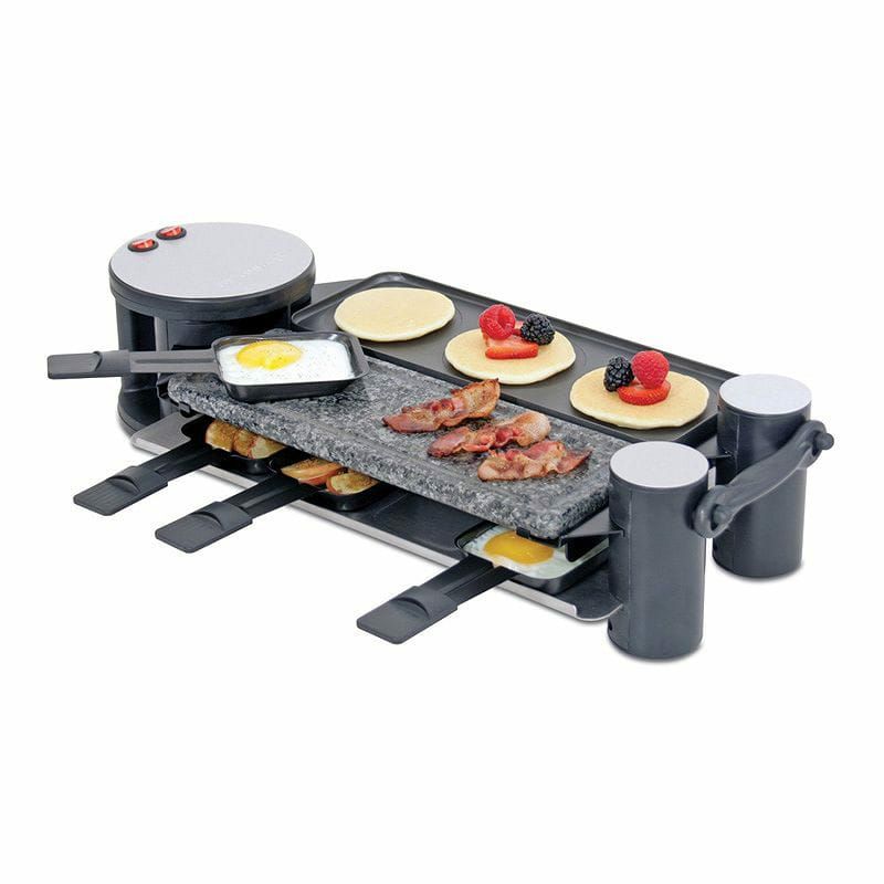 【送料無料】スイスマーラクレットグリルスイベル8人ラクレットパーティーグリルブラックSwissmarKF-77073Swivel8PersonRaclettePartyGrillBlack【smtb-k】【kb】