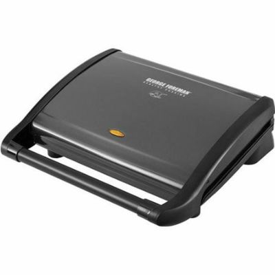 ジョージフォアマン 電気グリル ホットプレート George Foreman GRV120GM 120-Square-Inch Nonstick Jumbo Sized Family Grill 家電