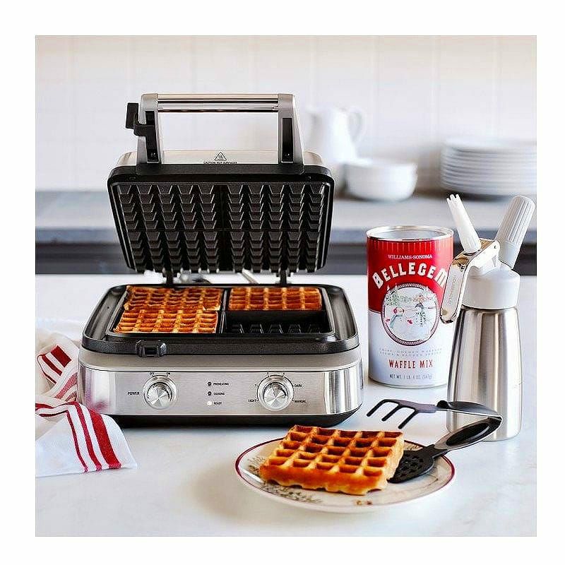 家庭用 ブレビル スマート ワッフルメーカー 2枚焼 4枚焼 Breville Smart Waffle Maker  BWM602BSS/BWM604BSS 家電