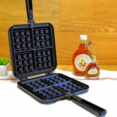 【送料無料】ディックウエアワッフルメーカーNordicWare15040CastAluminumStovetopBelgiumWaffleIron