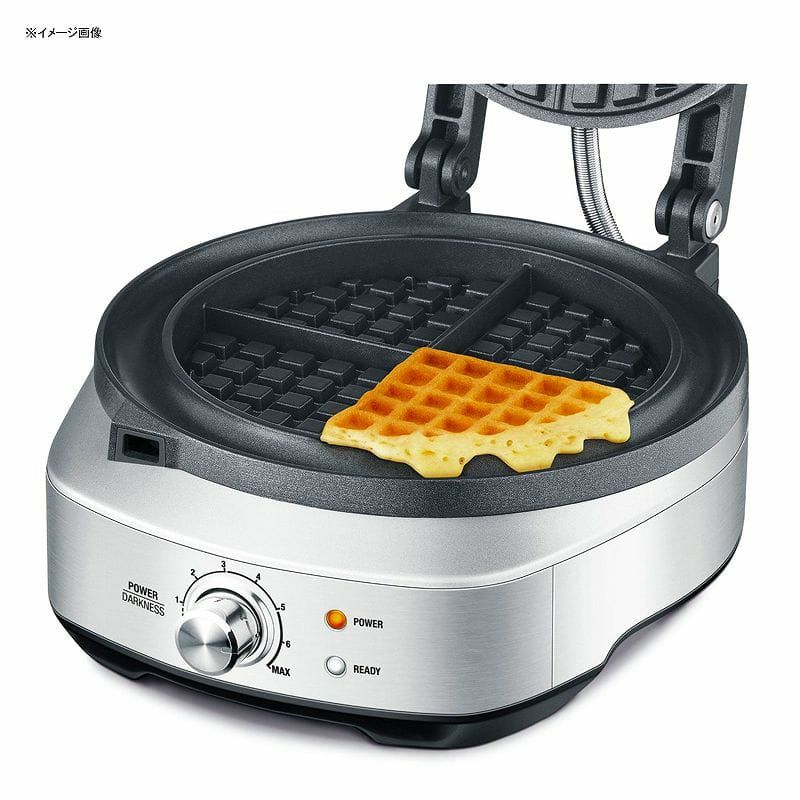 かしこいデザインブレビルワッフルメーカーBrevilleBWM520×LTheNoMessWaffleMaker,Silver