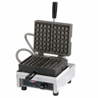 業務品質 ワッフルメーカー 2枚焼 クランプーズ ブリュッセル ベルギーワッフル 厚み2.8cm Krampouz WECCBCAS Brussels Style Belgian Waffle Maker 家電
