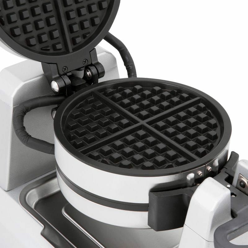 業務品質ダブルワッフルメーカーWaringWWD200Non-StickDoubleWaffleMaker