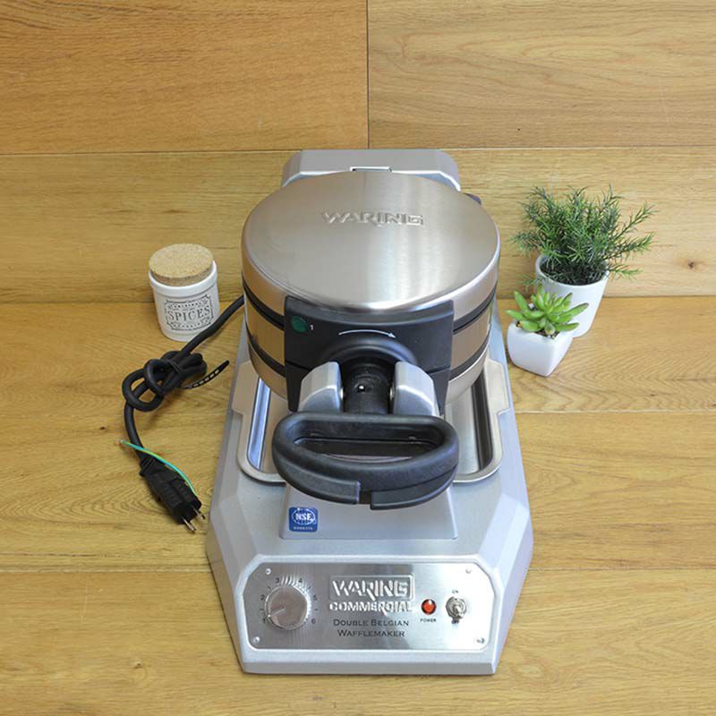 ダブルワッフルメーカー 業務品質 フッ素樹脂 ワーリング Waring WW200 Double Belgian Waffle Iron /  Maker 家電 | アルファエスパス