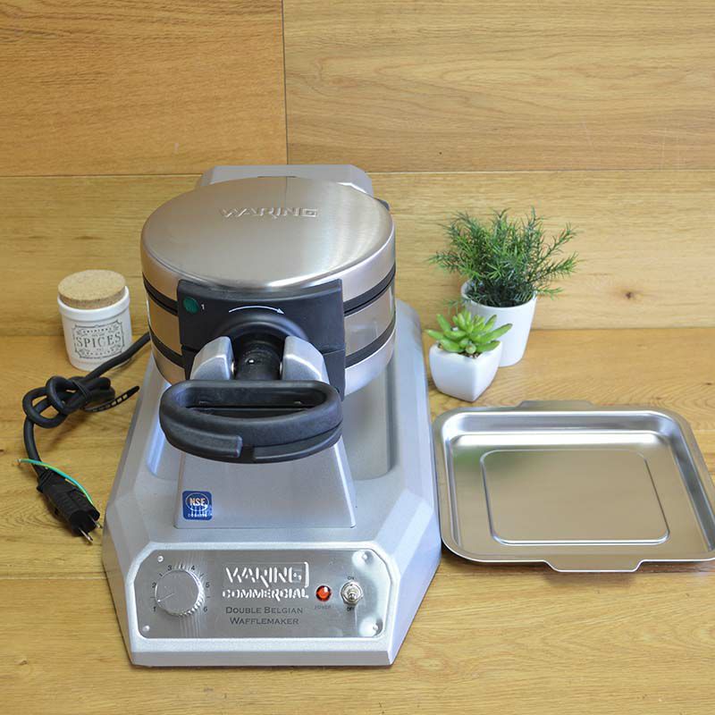 ダブルワッフルメーカー 業務品質 フッ素樹脂 ワーリング Waring WW200 Double Belgian Waffle Iron /  Maker 家電 | アルファエスパス