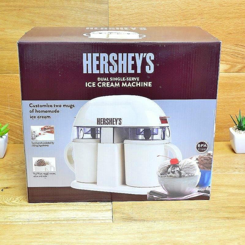 【30日間返金保証】【送料無料】ウエストベンドハーシーズデュアルシングルサーブアイスクリームメーカーHERSHEY'SDualSingle-ServeIceCreamMachineIC13887【RCP】