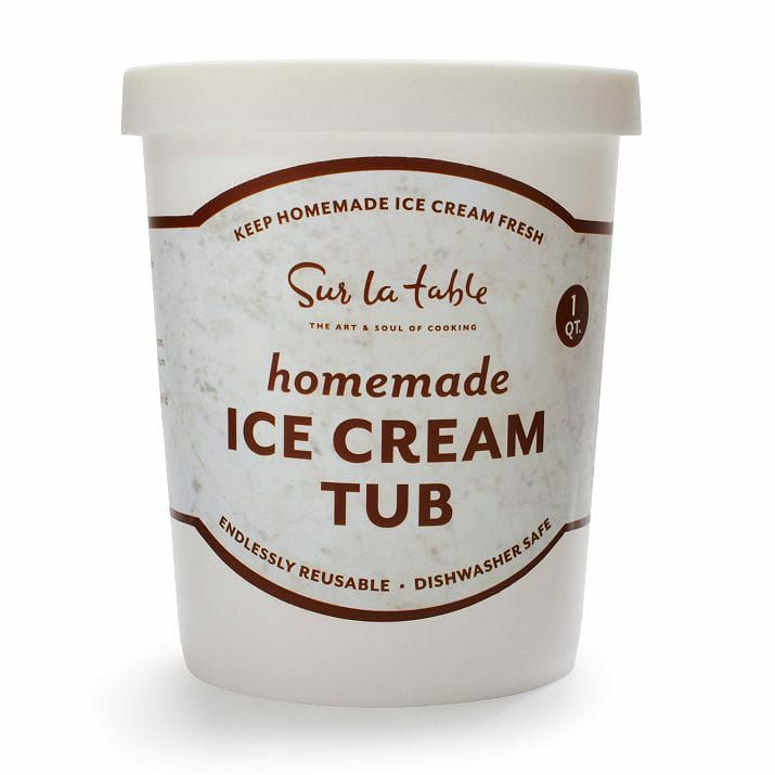 アイスクリーム専用カップ保存容器SurLaTableIceCreamTubカリフォルニア西海岸