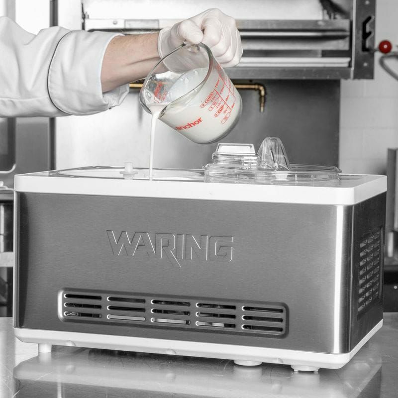 アイスクリームメーカー 業務品質 ワーリング 2L コンプレッサー内臓 Waring WCIC20 2 Qt. Compressor Ice  Cream Maker 家電 | アルファエスパス