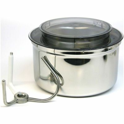 ボッシュ ユニバーサル スタンドミキサー用 ステンレスボウル ボトムドライブ付 アタッチメント Universal Stainless Steel Bowl with Bottom Drive for Bosch Universal Mixers MUZ6ER1