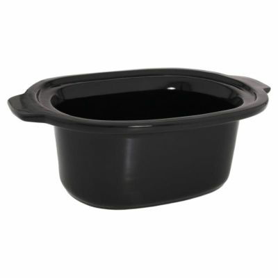 オールクラッド スロークッカー 6.1L 内鍋 パーツ 部品 All-Clad SD700450 Black Ceramic Insert 6.5-Quart