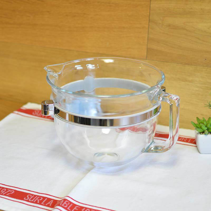 キッチンエイド6クオート5.8Lボウルリフトタイプスタンドミキサー用ガラスボウルKitchenAidGlassMixingBowl6Quart