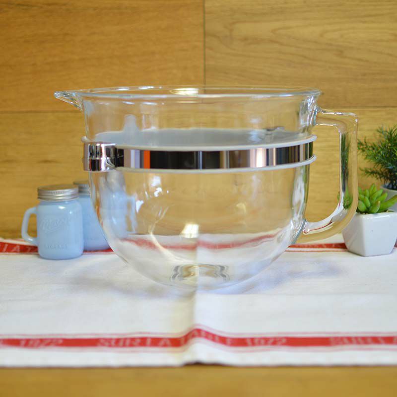 キッチンエイド6クオート5.8Lボウルリフトタイプスタンドミキサー用ガラスボウルKitchenAidGlassMixingBowl6Quart