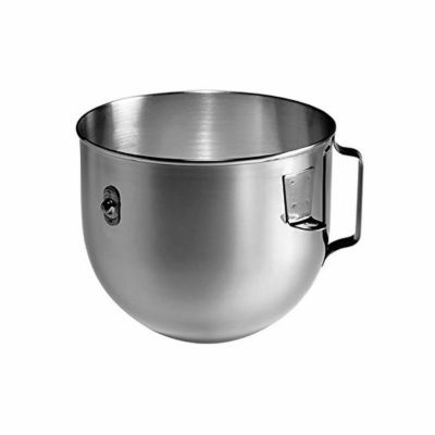キッチンエイド スタンドミキサー用 ステンレスボウル 5クオート 4.8L ボウルリフトタイプ パーツ 部品 KSM5に適合 KitchenAid K5ASBP Bowl for 5-Quart Professional Stand Mixer