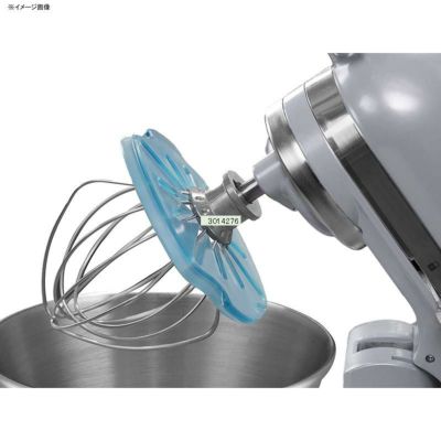 キッチンエイドウィスクボウル汚れを取るスクレーパーチルトヘッドタイプスタンドミキサー用WhiskWiperPROforStandMixers-CompatibleWithMostKitchenAidStandMixers(ForTilt-HeadMixers,GlassBlue)