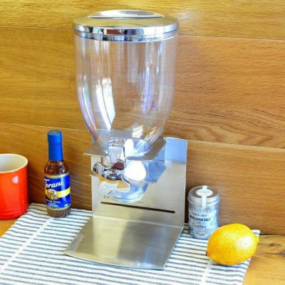 【送料無料】ゼブロドライフードシングルディスペンサーステンレスZevroSingleDryFoodDispenser,StainlessSteelSSGT100