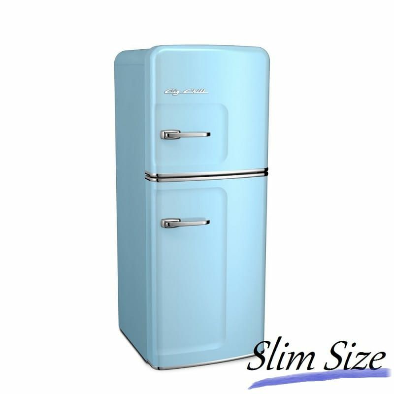【送料無料】BIGCHILLアメリカ高級冷蔵庫407Lバターカップイエロー新品