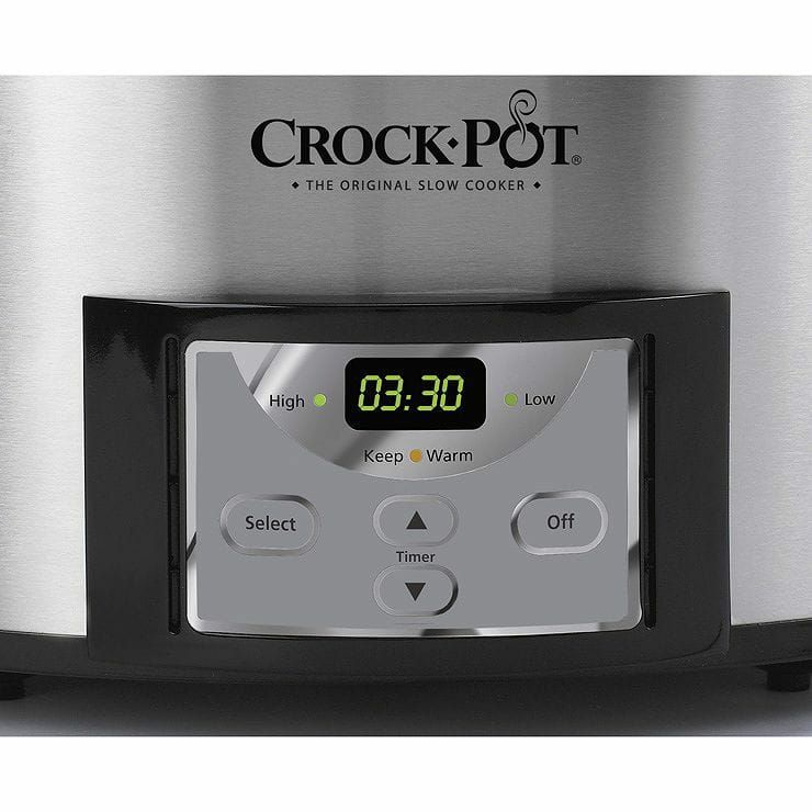 【送料無料】クロックポット約6リットルクック＆キャリーオーバルスロークッカー、ステンレス製Crock-PotSCCPVL610-S6-QuartProgrammableCook&CarryOvalSlowCooker,StainlessSteel【smtb-k】【kb】【2sp_121011_yellow】