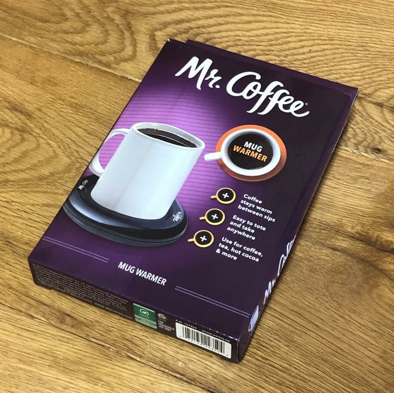 ミスターコーヒーカップマグウォーマーMr.CoffeeMWBLKPDQMugWarmer保温機能が付いたコースター！コーヒーや紅茶などが冷めません