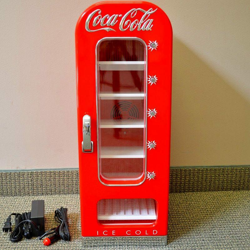 コカ・コーラ 自動販売機型 保冷庫 冷蔵庫 レトロ カリフォルニア 西海岸 Coca-Cola 10 Can Vending Cooler 家電 |  アルファエスパス
