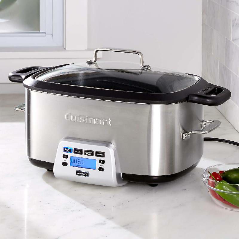 クイジナートマルチクッカー電気鍋6.6LCuisinartMSC-800CookCentral4-in-1Multi-Cooker7quart家電