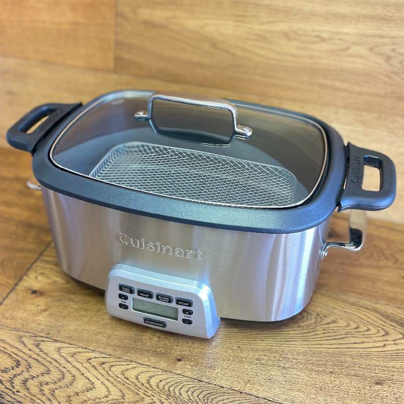 クイジナートマルチクッカー電気鍋6.6LCuisinartMSC-800CookCentral4-in-1Multi-Cooker7quart家電