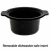 オールクラッドスロークッカー3.8Lセラミック内鍋All-CladSlowCookerwithBlackCeramicInsertandGlassLid,4-Quart