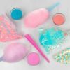 ノスタルジア綿菓子メーカー用フロッシングシュガー綿菓子キットNostalgiaFSCC8CottonCandyPartyKit3Flavors,4ReusableCones,10FlossBags,1