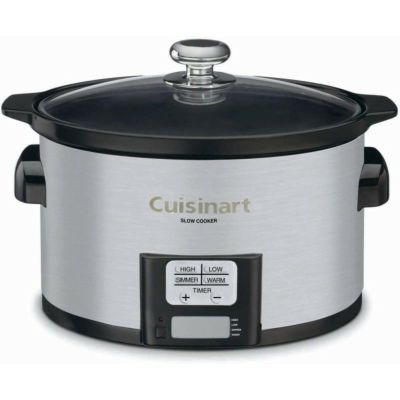 クロックポット約6リットルクック＆キャリーオーバルスロークッカー,ステンレス製Crock-PotSCCPVL610-S6-QuartProgrammableCook&CarryOvalSlowCooker,StainlessSteel